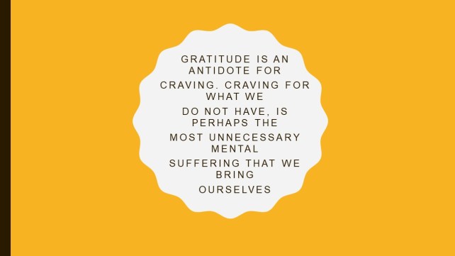 Gratitude